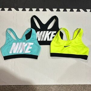 3 Nike sports bras